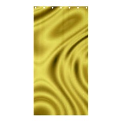 Golden Wave  Shower Curtain 36  X 72  (stall) 