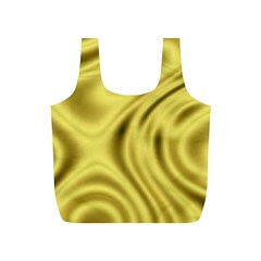 Golden Wave  Full Print Recycle Bag (s)