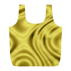 Golden Wave  Full Print Recycle Bag (l)