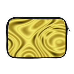 Golden Wave  Apple Macbook Pro 17  Zipper Case by Sabelacarlos