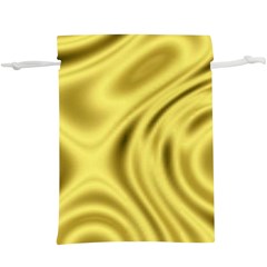 Golden Wave   Lightweight Drawstring Pouch (xl) by Sabelacarlos