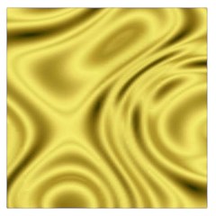 Golden Wave  Large Satin Scarf (square) by Sabelacarlos