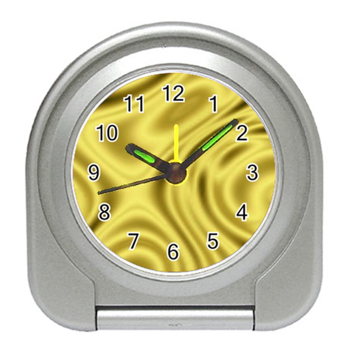 Golden Wave Travel Alarm Clock