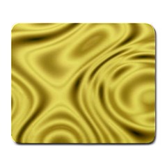 Golden Wave Large Mousepads by Sabelacarlos