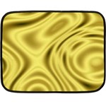 Golden Wave Fleece Blanket (Mini) 35 x27  Blanket