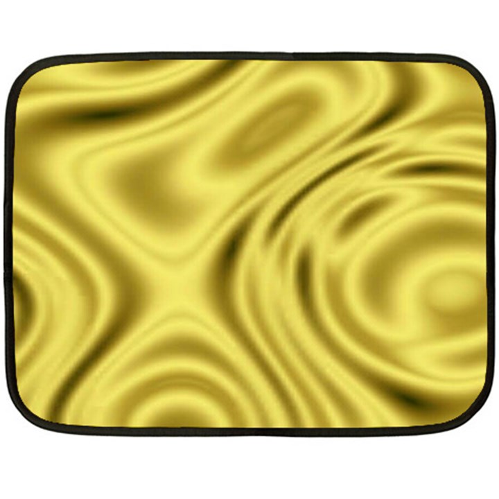 Golden Wave Fleece Blanket (Mini)