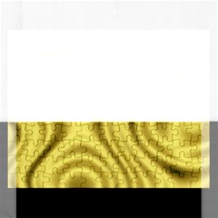 Golden Wave Rectangular Jigsaw Puzzl by Sabelacarlos