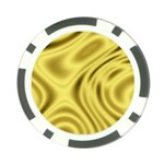 Golden Wave Poker Chip Card Guard (10 pack) Front