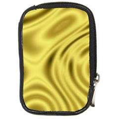 Golden Wave Compact Camera Leather Case by Sabelacarlos