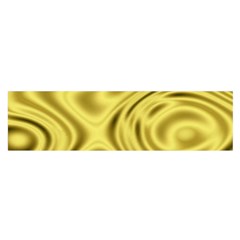 Golden Wave Satin Scarf (oblong) by Sabelacarlos