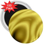 Golden Wave 2 3  Magnets (100 pack) Front