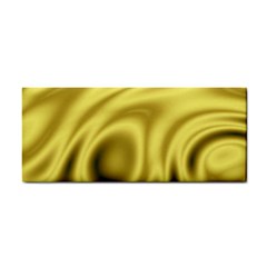 Golden Wave 2 Hand Towel by Sabelacarlos