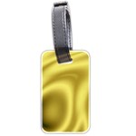 Golden Wave 2 Luggage Tag (two sides) Back