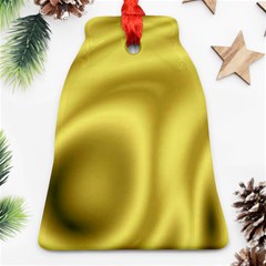 Golden Wave 2 Ornament (bell) by Sabelacarlos