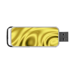 Golden Wave 2 Portable Usb Flash (one Side) by Sabelacarlos