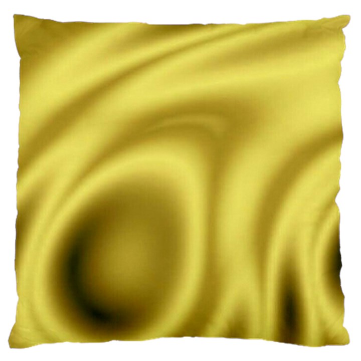 Golden Wave 2 Standard Flano Cushion Case (Two Sides)