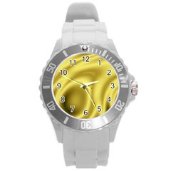 Golden Wave 2 Round Plastic Sport Watch (l) by Sabelacarlos