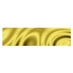 Golden Wave 2 Satin Scarf (oblong) by Sabelacarlos