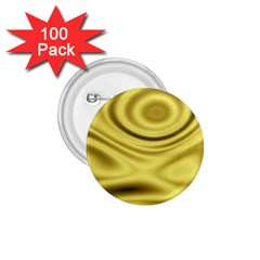 Golden Wave 3 1 75  Buttons (100 Pack)  by Sabelacarlos