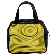 Golden Wave 3 Classic Handbag (two Sides) by Sabelacarlos