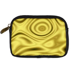 Golden Wave 3 Digital Camera Leather Case by Sabelacarlos