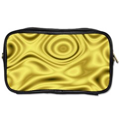 Golden Wave 3 Toiletries Bag (two Sides) by Sabelacarlos