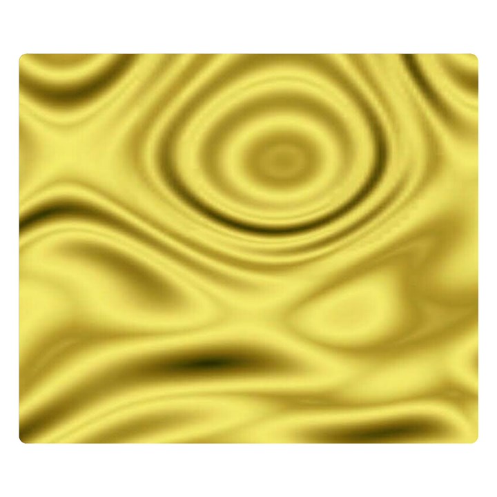 Golden Wave 3 Double Sided Flano Blanket (Small) 