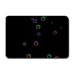 Bubble In Dark 2 Small Doormat  by Sabelacarlos