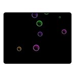 Bubble In Dark 2 Fleece Blanket (Small) 50 x40  Blanket Front