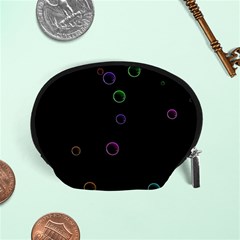 Bubble In Dark 2 Accessory Pouch (small) by Sabelacarlos