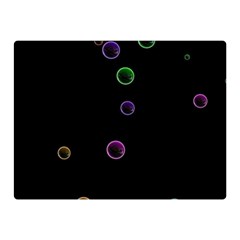 Bubble In Dark 2 Double Sided Flano Blanket (mini) 