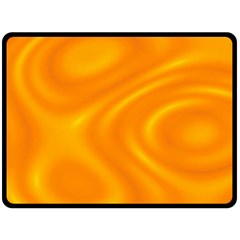 Honey Wave 1 Double Sided Fleece Blanket (large)  by Sabelacarlos