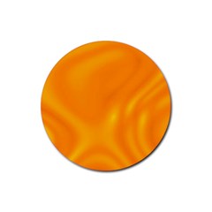 Honey Wave 2 Rubber Round Coaster (4 Pack)  by Sabelacarlos