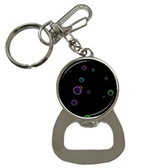 Bubble In Dark Bottle Opener Key Chain