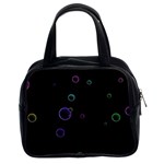 Bubble In Dark Classic Handbag (Two Sides) Front