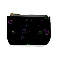 Bubble In Dark Mini Coin Purse