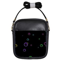 Bubble In Dark Girls Sling Bag