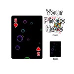 Bubble In Dark Playing Cards 54 Designs (Mini) Front - Heart5