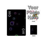 Bubble In Dark Playing Cards 54 Designs (Mini) Front - ClubK