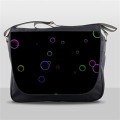 Bubble In Dark Messenger Bag