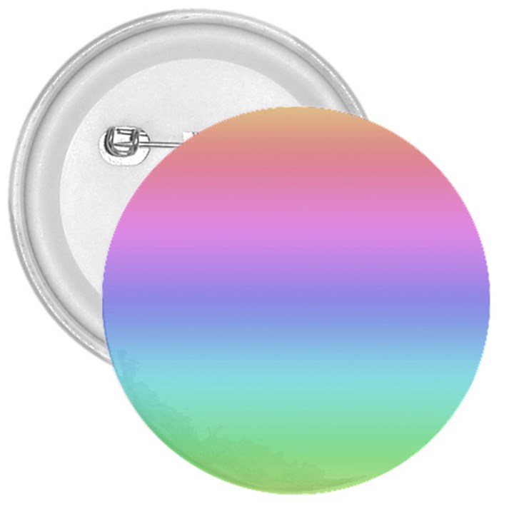 Pastel Rainbow Ombre Gradient 3  Buttons