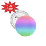 Pastel Rainbow Ombre Gradient 1.75  Buttons (100 pack)  Front