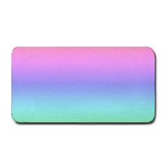 Pastel Rainbow Ombre Gradient Medium Bar Mats by SpinnyChairDesigns