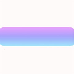 Pastel Rainbow Ombre Gradient Large Bar Mats by SpinnyChairDesigns