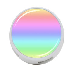 Pastel Rainbow Ombre Gradient 4-port Usb Hub (one Side) by SpinnyChairDesigns