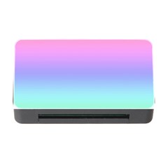 Pastel Rainbow Ombre Gradient Memory Card Reader With Cf by SpinnyChairDesigns