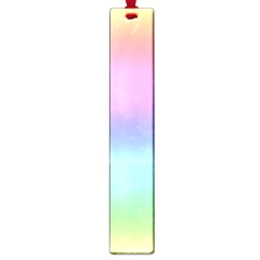 Pastel Rainbow Ombre Gradient Large Book Marks by SpinnyChairDesigns