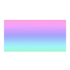 Pastel Rainbow Ombre Gradient Satin Wrap by SpinnyChairDesigns