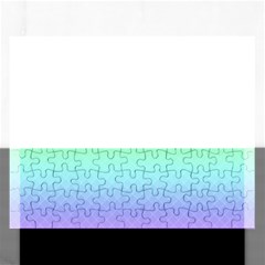 Pastel Rainbow Diamond Pattern Rectangular Jigsaw Puzzl