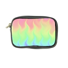 Pastel Rainbow Flame Ombre Coin Purse by SpinnyChairDesigns